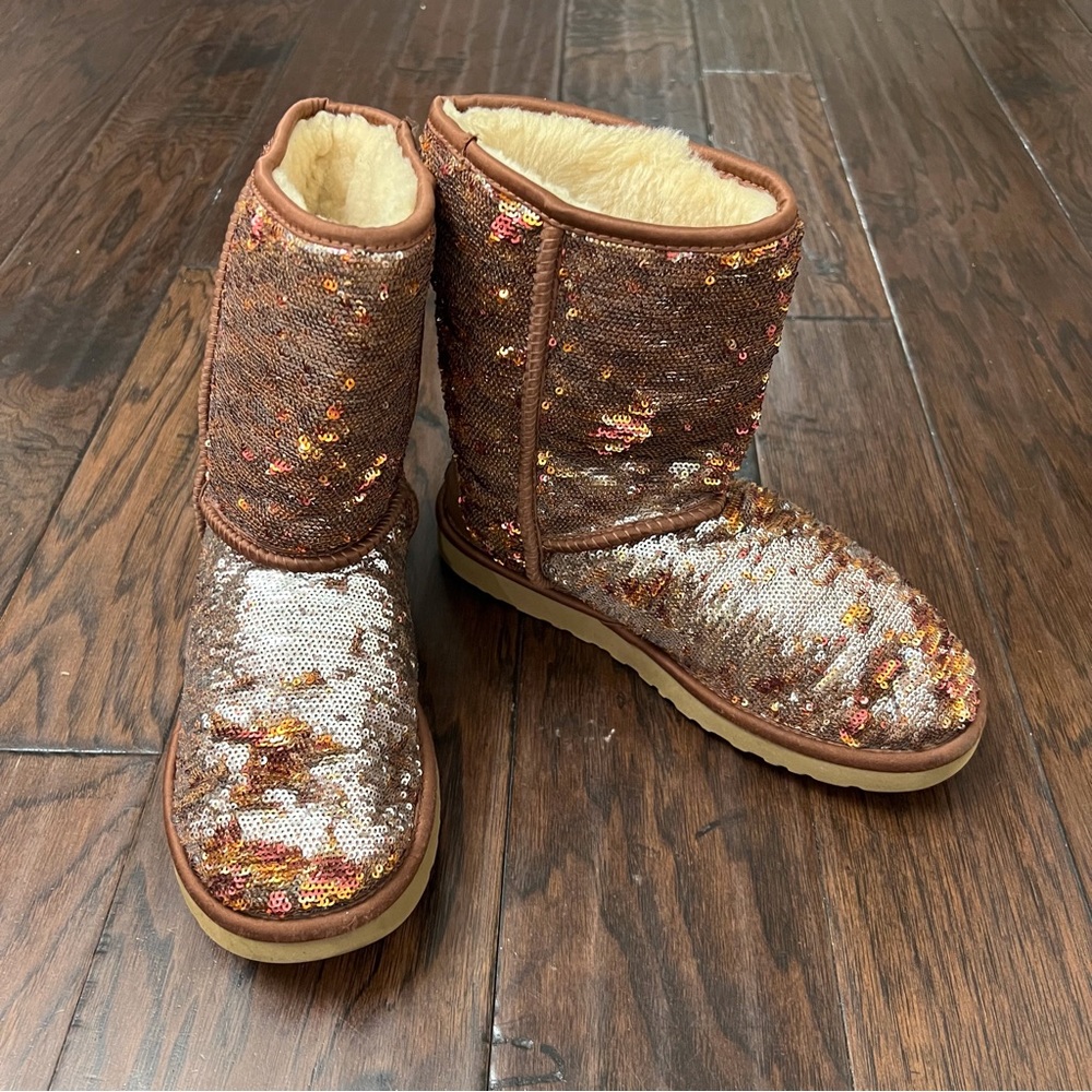 Ugg Classic Chunky Sequin Women Boots